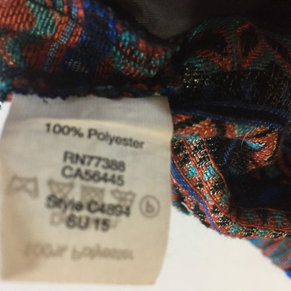 J Crew Jacquard Boardwalk Shorts Size 0 - Picture 3 of 3